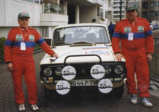 Illustration for article titled Moskvich-Driving Soviet Heroes Take On Capitalist Stooges In International Rally Competition